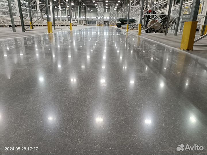 Шлифовка бетона