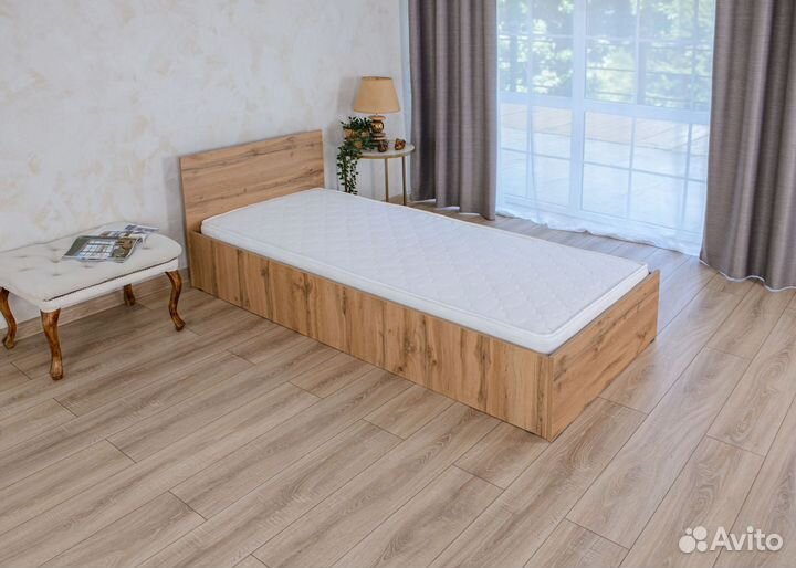 Кровать 90х200 с матрасом
