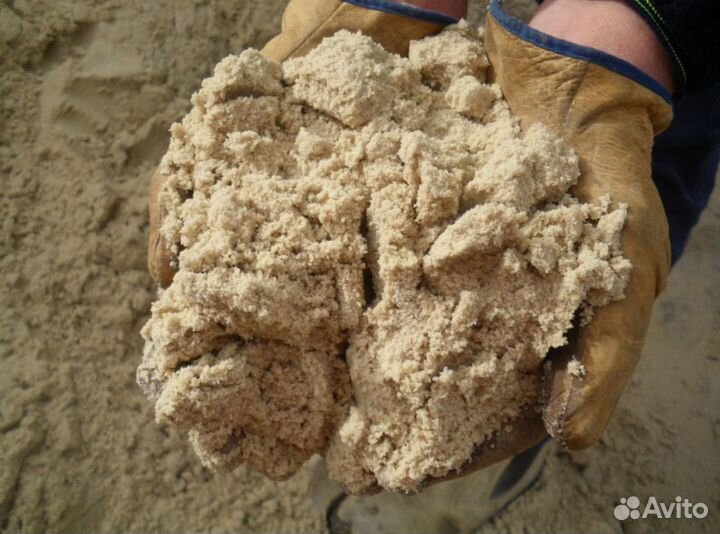 Песок лесной намывной Суглинок с Доставкой