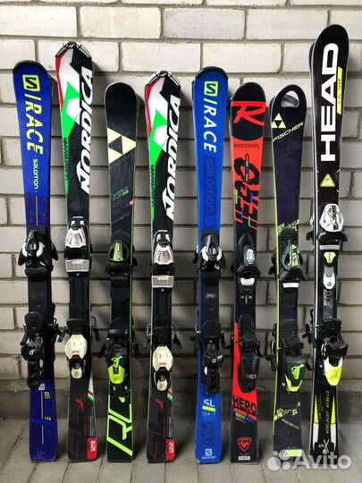 Лыжи горные спортцех salomon, fischer, nordica