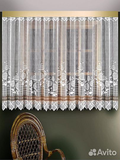 Тюль гардина для кухни zlata korunka новая