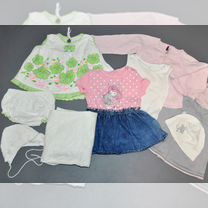 Вещи для девочки (23шт.) пакетом 62 68