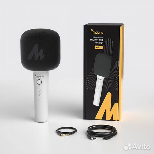 Микрофон Maono MKP100 White