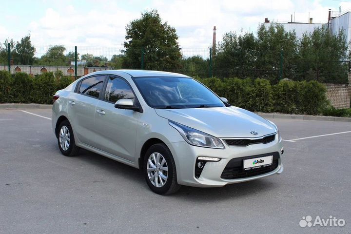Kia Rio 1.6 МТ, 2019, 56 000 км