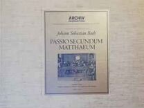 Пластинка Bach - Passio Secundum Matthum (Matthäus