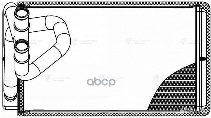 Радиатор отопителя nissan murano 3.5 / navara/P