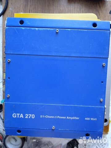 Усилитель Blaupunkt gta 270 купить в Нефтекамске | Авито