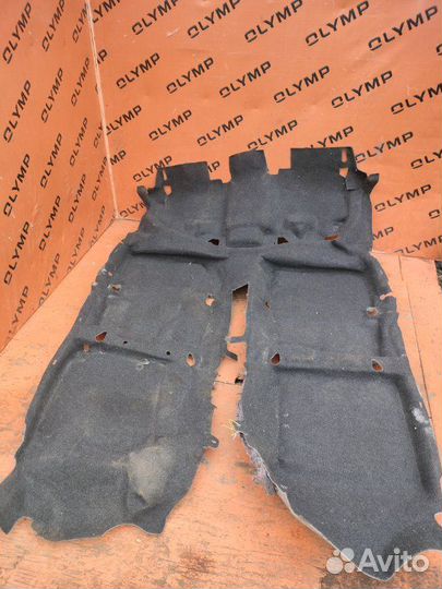 Ковер пола Toyota Corolla Fielder NZE141 1NZ-FE