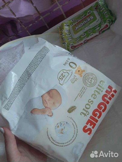 Подгузники huggies elite soft