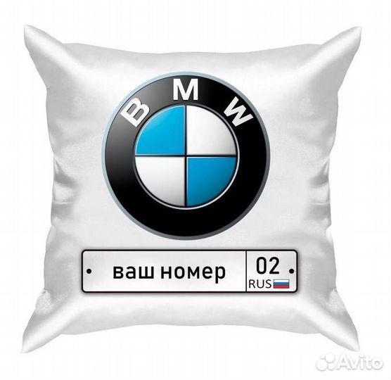 Подушки с фото, с логотипом, с надписью