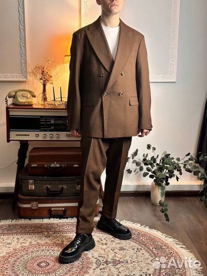 Костюм оверсайз / Классический костюм (мокко)