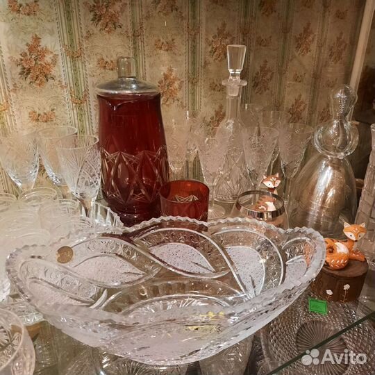 Графин.хрусталь.ссср.винтаж.много