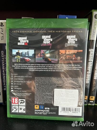 Grand Theft Auto (GTA) Trilogy One/Series X, новый