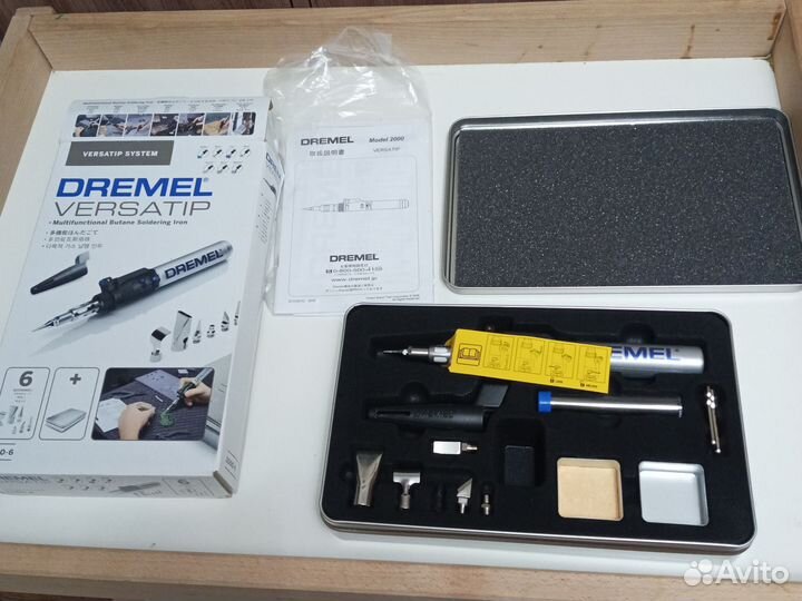 Газовый паяльник dremel