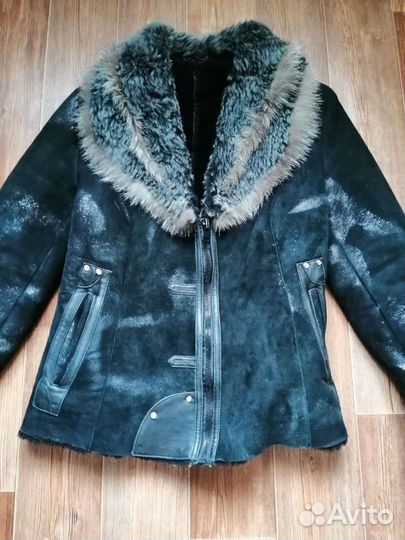 Дубленка натуральная женская 42 44