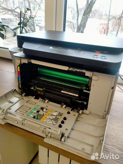 Принтер лазерный цветной мфу samsung clx-3305