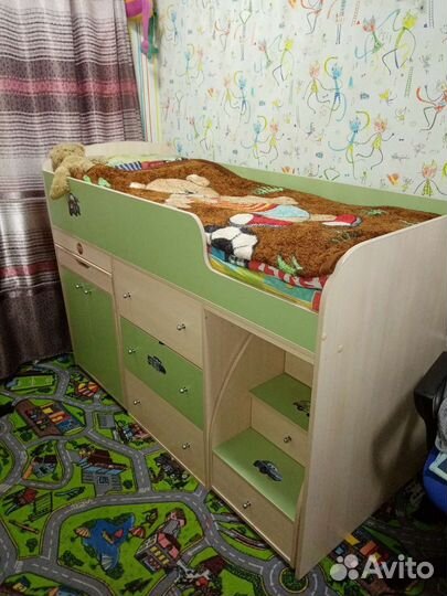 Кровать-чердак