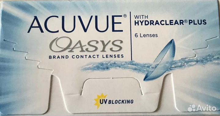 Линзы контактные acuvue oasys двухнедельные