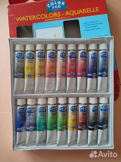 Новые акварельные краски Lefranc Bourgeois