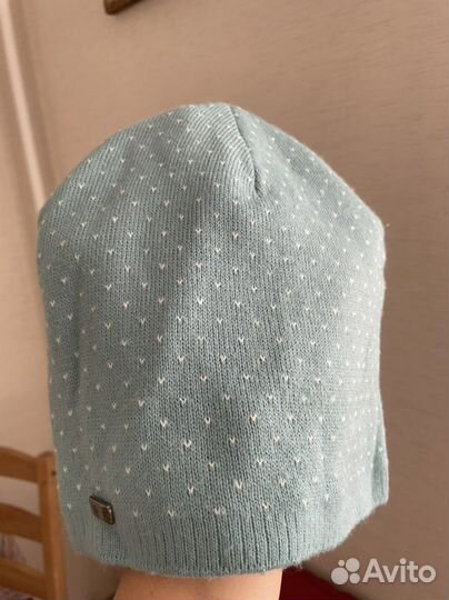 Комплект шапка и снуд зимний Новый