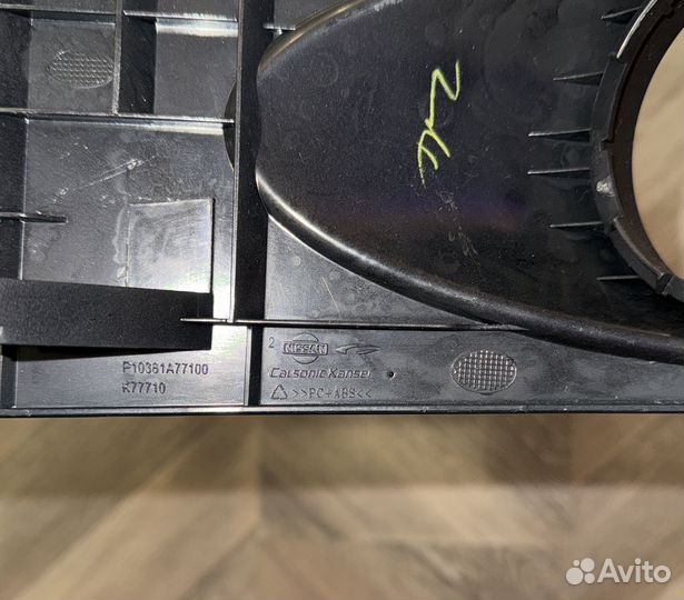 Переходная рамка для магнитолы nissan qashqai