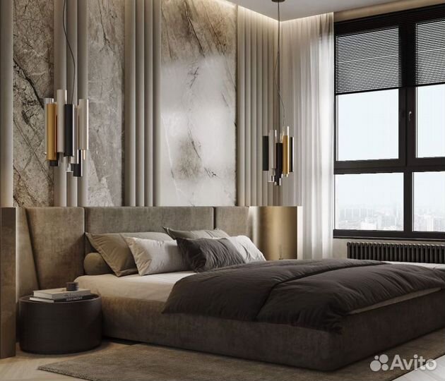 Детская кровать с мягким изголовьем