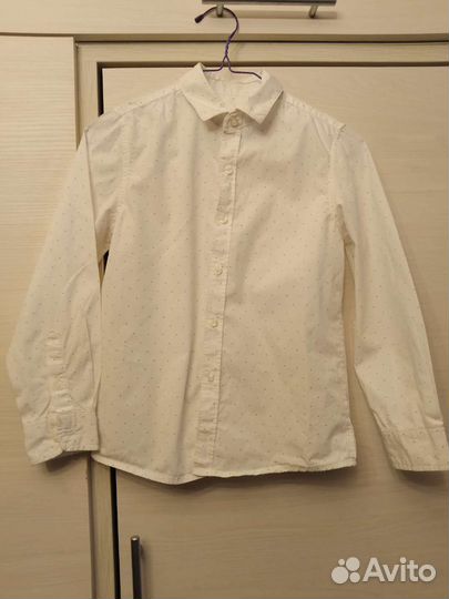 3 рубашки на мальчика на рост 128 см