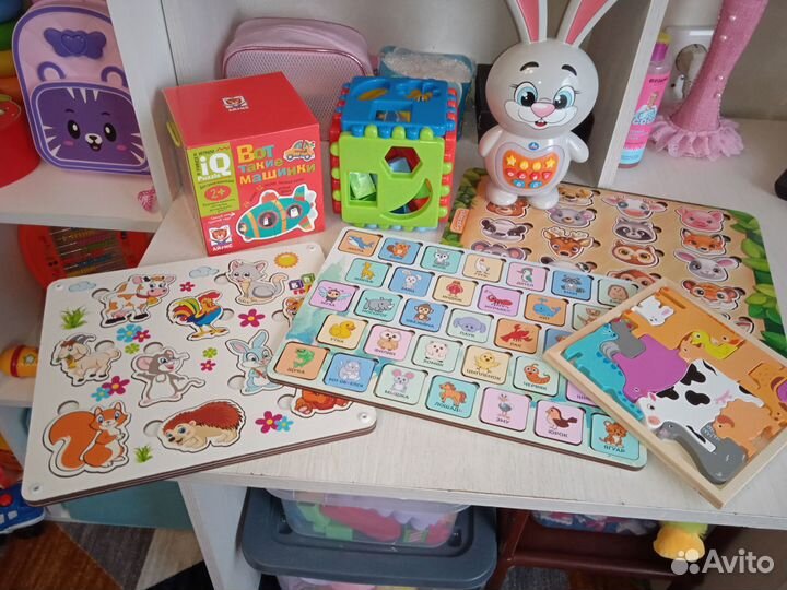Развивающие игрушки пакетом