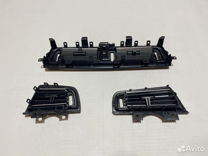 Решетки воздуховода комплект хром BMW F10 F 11 F18