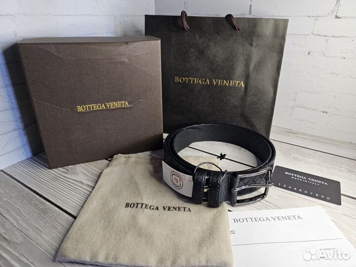 Ремень Bottega Veneta (кожа)
