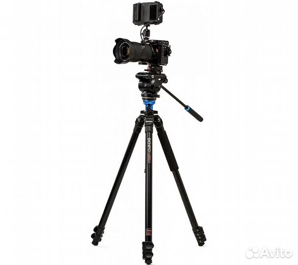 Штатив Benro A2573FS4PRO с видеоголовой алюминий