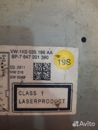 Магнитола Volkswagen Passat (B7) 2011-2015г B7