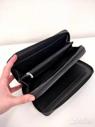 Мужской кошелек и зажим для денег (новые)