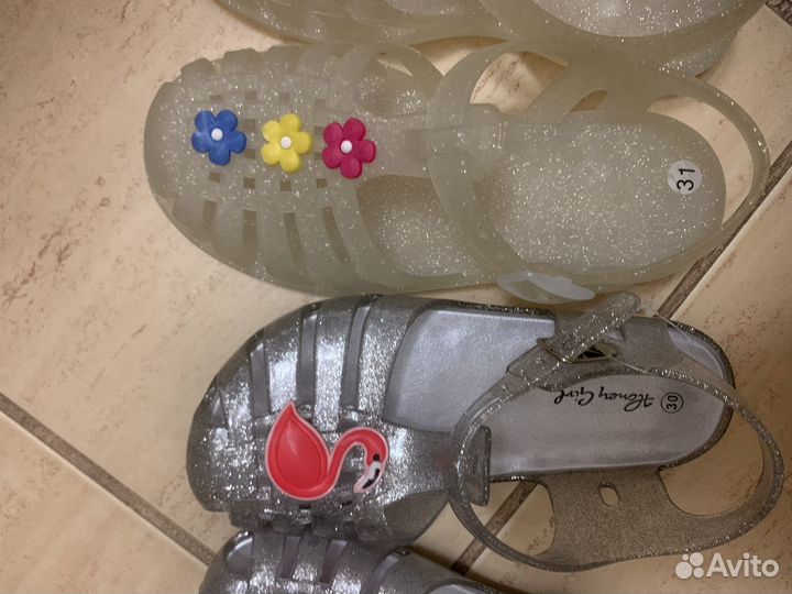 Резиновые сандалии,шлепки новые 30-31 р