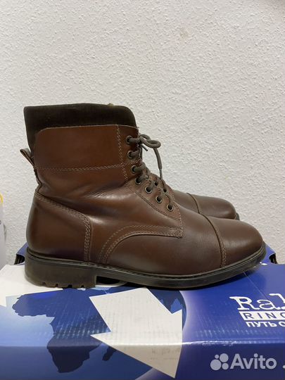 Зимние мужчкие ботинки ralf ringer