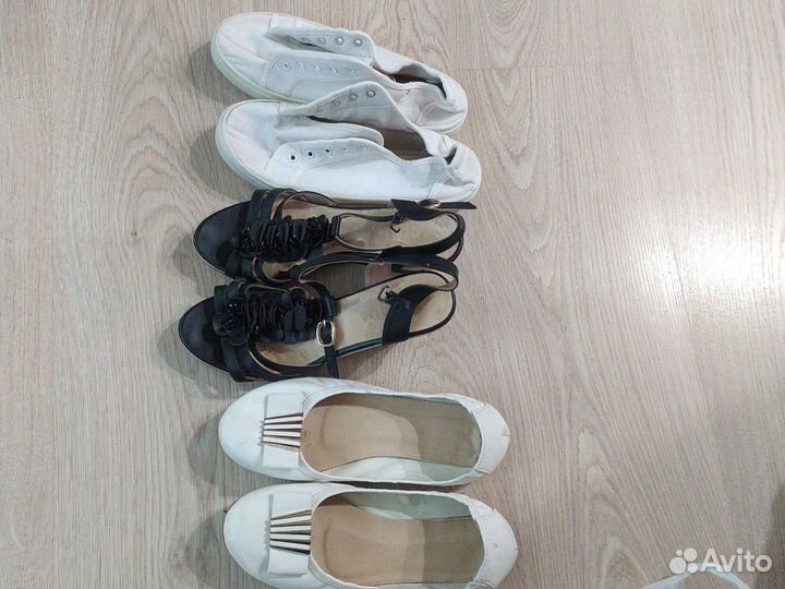 Обувь женская 37 - 38 размер бу и одежда