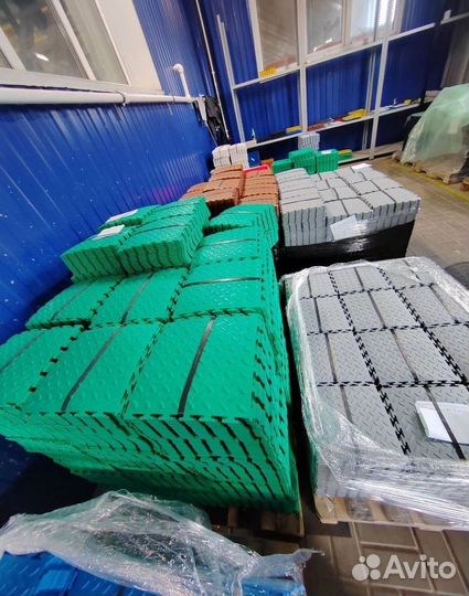 Плитка пвх для склада