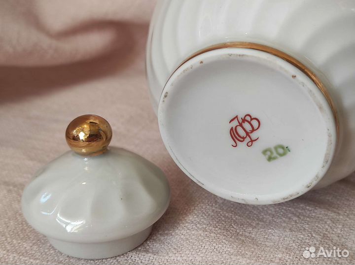Молочник/сливочник лфз, фарфор