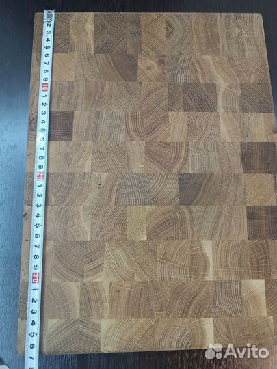 Торцевая разделочная доска из дуба