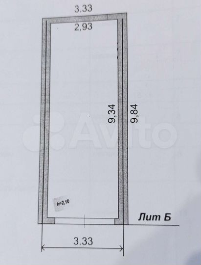 Гараж, > 30 м²