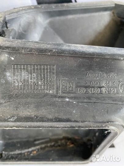 Воздухозаборник Bmw 5 E60 M57D30 2004