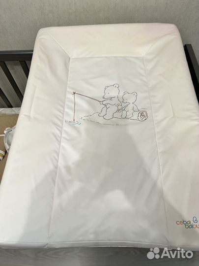 Пеленальный матрасик легкий ceba baby б/у