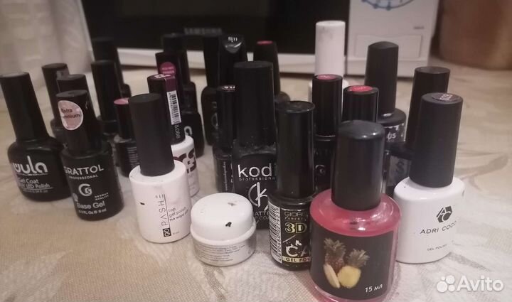 Гель-лаки, базы, топ