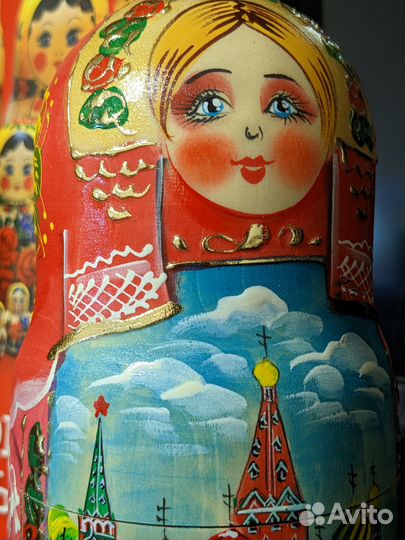 Матрёшка Москва из 5 кукол