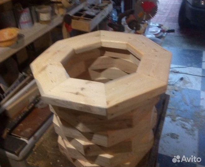 Вазон Деревянный