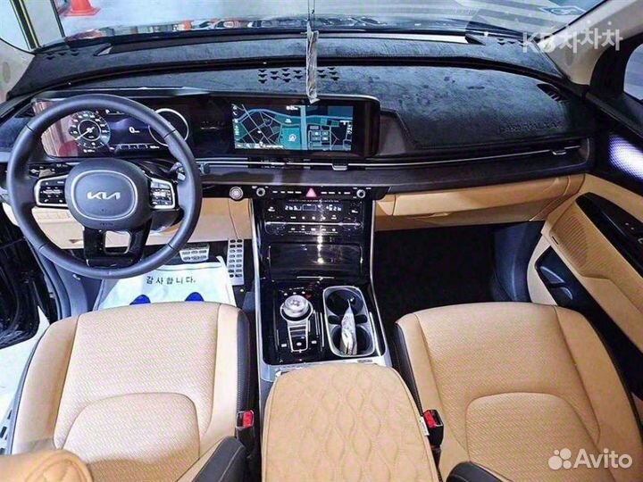 Kia Carnival 2.2 AT, 2022, битый, 35 000 км