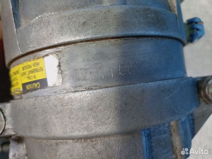 Компрессор кондиционера Chevrolet Lanos