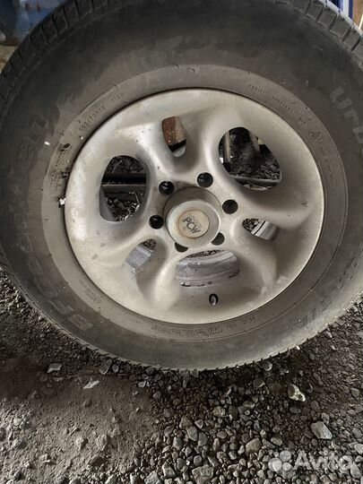 Комплект колес летних с дисками литыми