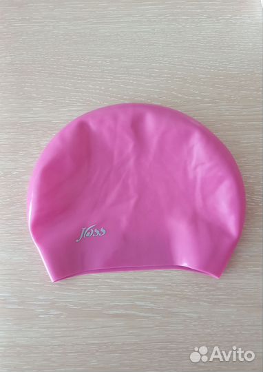 Шапочка для плавания для длинных волос взрослая