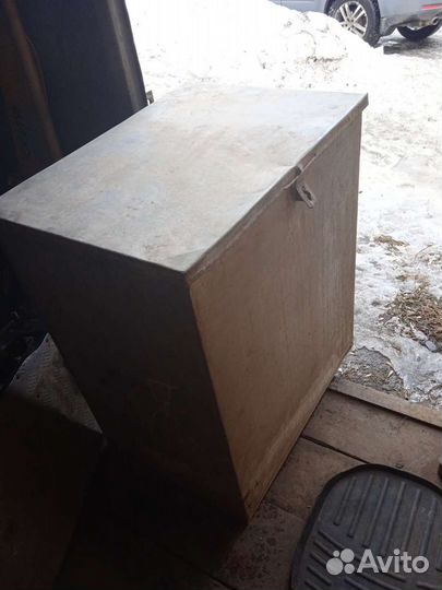 Ларь, ящик оцинкованный